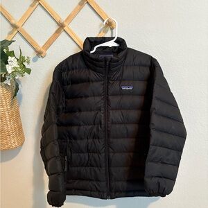 Patagonia Kids Black Puffer Jacket Size 7/8
